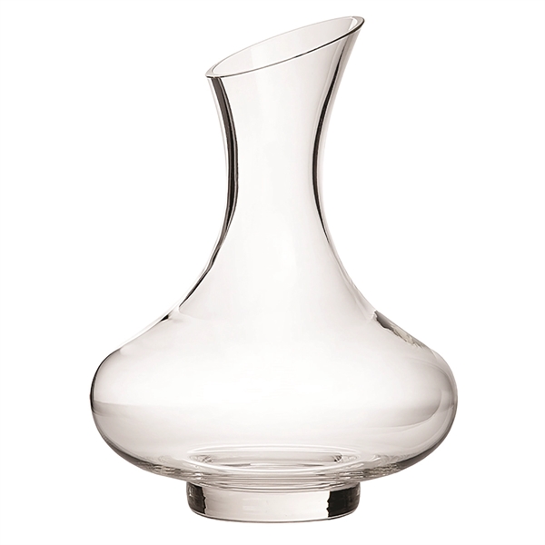 7" x 5" 28 ounce capacity lead-free crystal decanter with extended... from ASI 55450 Franmara Inc