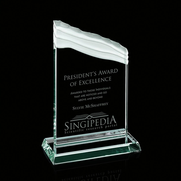 Jade award.... from ASI 84592 St Regis Group / Prestige Glass