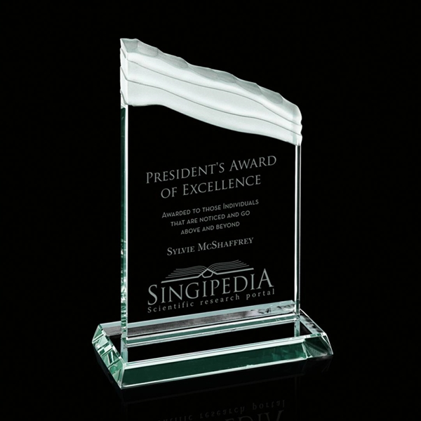 Jade award.... from ASI 84592 St Regis Group / Prestige Glass