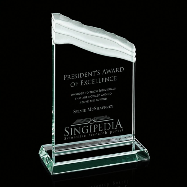 Jade award.... from ASI 84592 St Regis Group / Prestige Glass