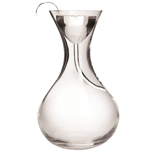 Decanter with classic wine funnel, silver plated with screen, 2 qt.... from ASI 55450 Franmara Inc
