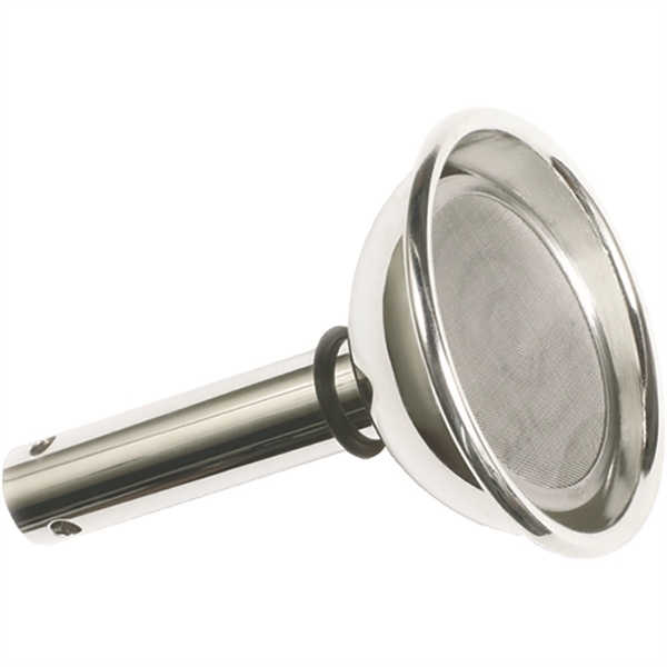 Silver plated splay wine decanter funnel. Blank.... from ASI 55450 Franmara Inc