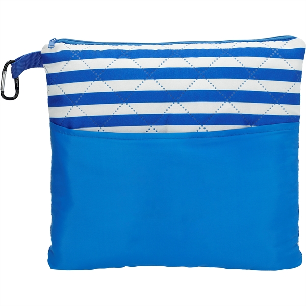 23.5" x 58" beach blanket with pillow.... from ASI 66887 PCNA / Leed’s