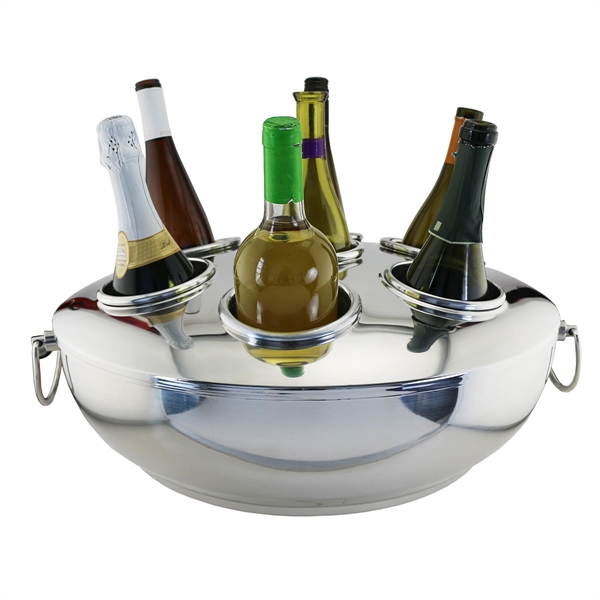 Seven bottle double wall cooler with lid.... from ASI 55450 Franmara Inc