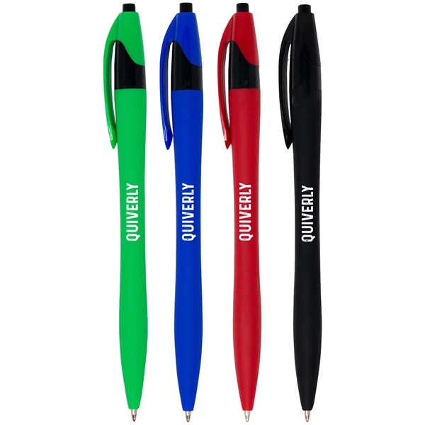 Soft touch addition to the Javalina® line featuring corporate colors with... from ASI 61966 HPG / Hub Pen