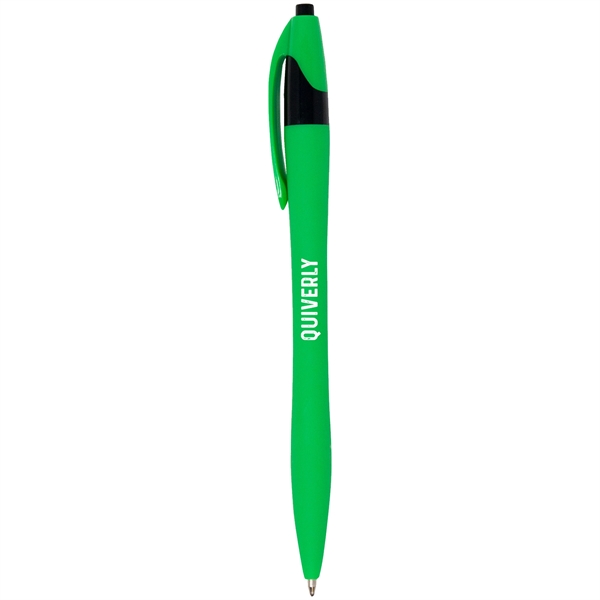 Soft touch addition to the Javalina® line featuring corporate colors with... from ASI 61966 HPG / Hub Pen
