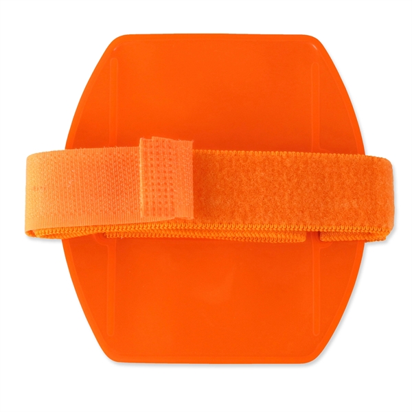 Unique badge holders reflect light from on-coming traffic, streetlights, etc. Armband... from ASI 79898 Promovision / PROMOVISION