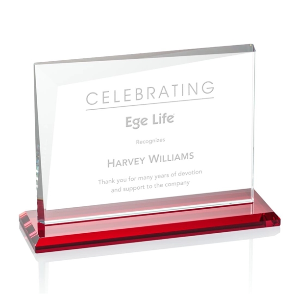 The Starfire Crystal Mirela Award offers a large canvas to recognize... from ASI 84592 St Regis Group / St Regis