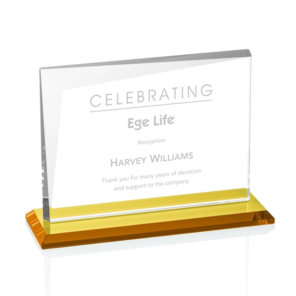 The Starfire Crystal Mirela Award offers a large canvas to recognize... from ASI 84592 St Regis Group / St Regis