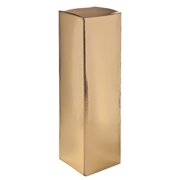 13 1/2" x 3 1/2" x 3 1/2" gold foil bottle... from ASI 55450 Franmara Inc