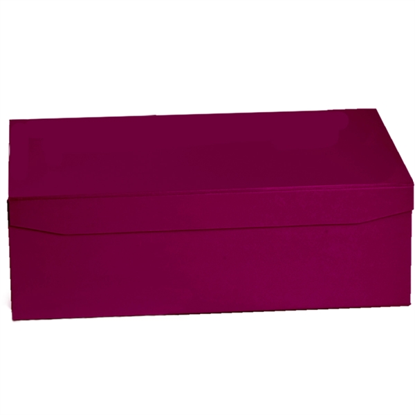 Pop-up one-wine bottle gift box with ribbon bow that holds 1... from ASI 55450 Franmara Inc