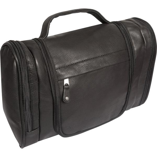 12 1/2" x 10" x 4" hanging travel kit with three... from ASI 61966 HPG / Beacon Promotions