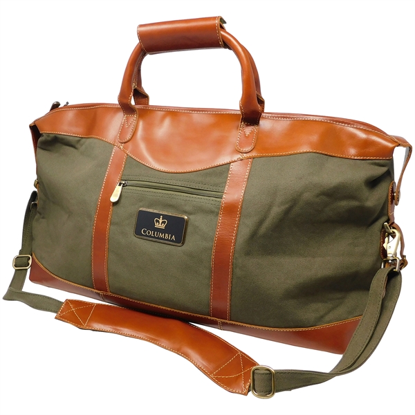 7.00" x 13.00" x 22.00" duffel bag with six brass fee,... from ASI 61966 HPG / Beacon Promotions