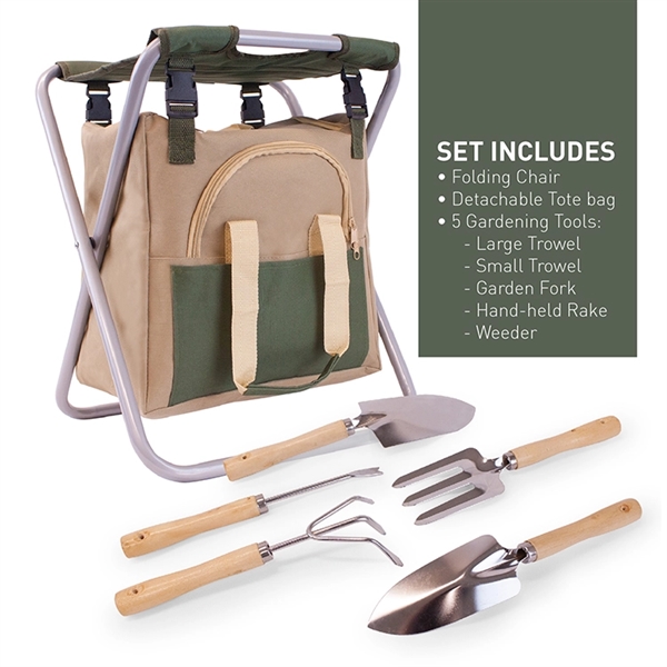Garden Tools with 200-lb. capacity folding seat with sturdy steel frame.... from ASI 30112 ACE Products