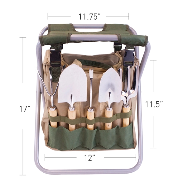 Garden Tools with 200-lb. capacity folding seat with sturdy steel frame.... from ASI 30112 ACE Products