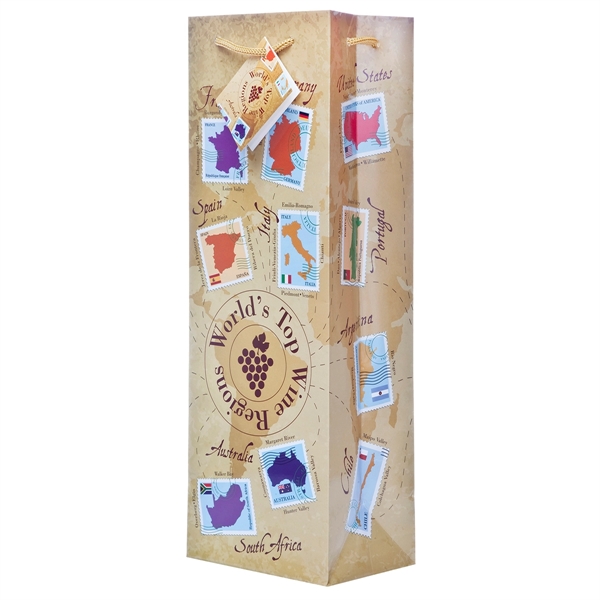 Everyday Wine Gift Bag Collection. Blank.... from ASI 55450 Franmara Inc