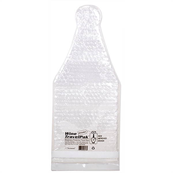 20" x 8 1/4" clear, reusable bottle protector for wine bottles... from ASI 55450 Franmara Inc