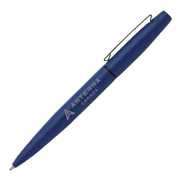 Colorful pen with black trims. Blue ink.... from ASI 42920 Busrel Inc