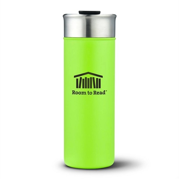 The Heston is a powder coated 18oz double wall tumbler.... from ASI 84592 St Regis Group