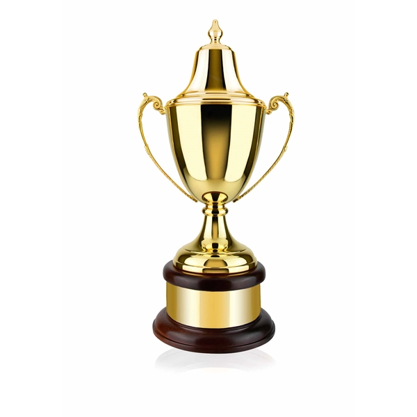 Ultimate Award, Gold Plated Plain Riviera Award... from ASI 65153 Kirk & Matz LTD / Swatkins