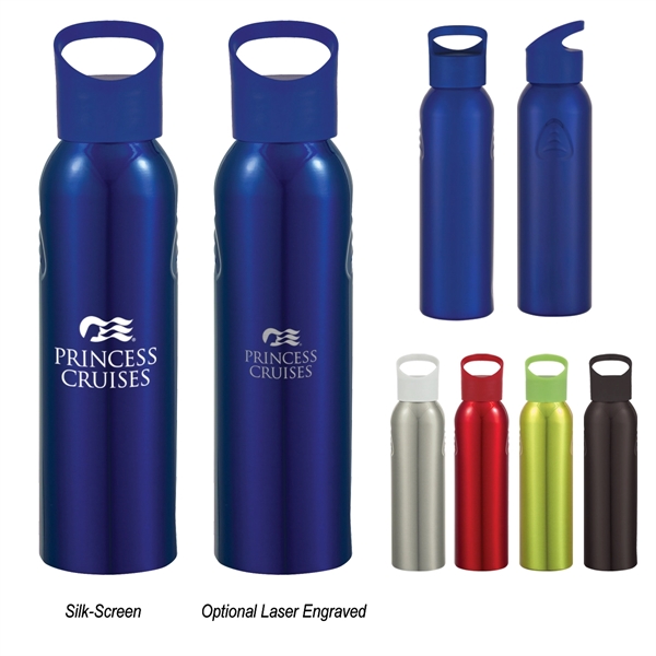 20 oz. Aluminum sports bottle with screw on lid.... from ASI 61125 Hit Promotional Products / Hit®