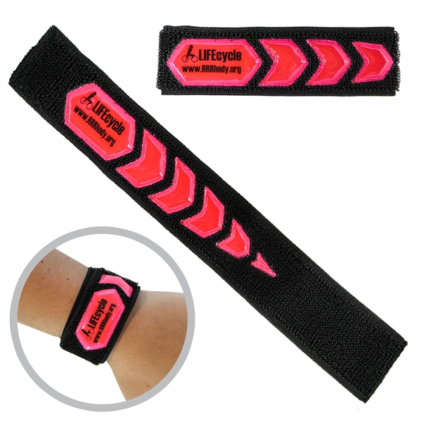 Reflective wrist strap measuring 1.5"H x 11"W and available in several... from ASI 54040 Fey Promo / Reflectix® Mi Line by Fey