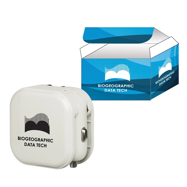 AC/USB car charger with gift box... from ASI 61125 Hit Promotional Products