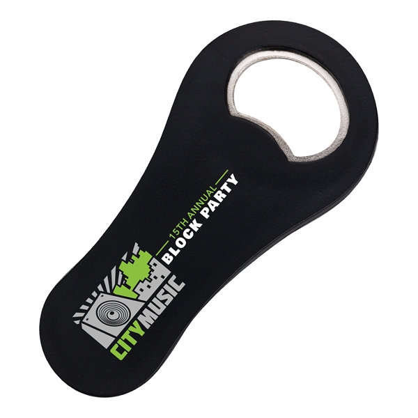 Plastic Paddle Bottle Opener with magnetic back... from ASI 49470 DEVARA