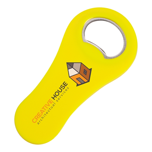 Plastic Paddle Bottle Opener with magnetic back... from ASI 49470 DEVARA