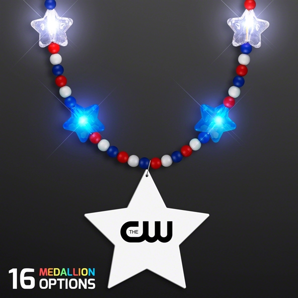 Light Up Star Beads; Domestic and Overseas Imprint Pricing... from ASI 34194 ALightPromos