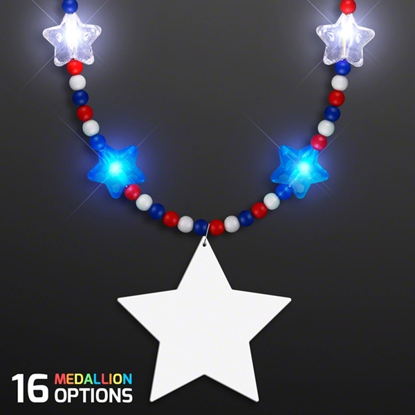 Light Up Star Beads; Domestic and Overseas Imprint Pricing... from ASI 34194 ALightPromos