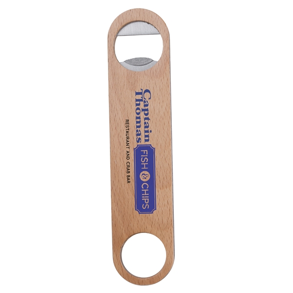 Big Wood Paddle Bottle Opener... from ASI 49470 DEVARA