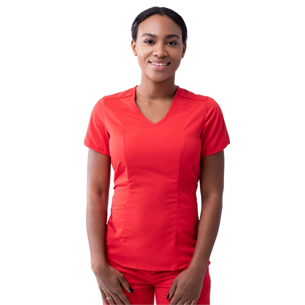 Adar Pro Women's Tailored V-Neck Top... from ASI 86018 Scrub Authority / Uniform Stores