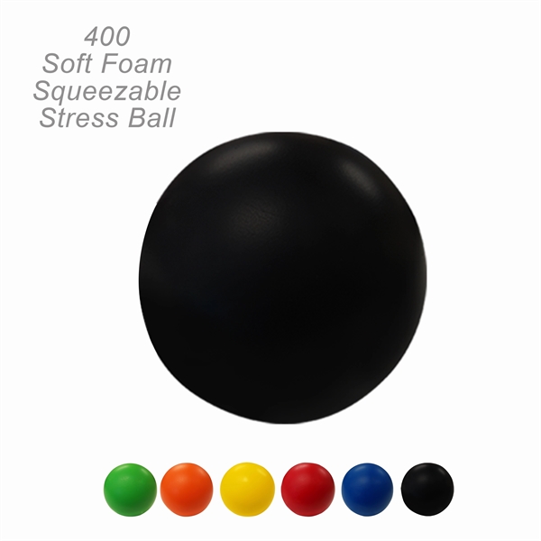 Squeezable Stress Ball & Grip Strengthener 2 3/4" - Ready Inventory... from ASI 45100 Chulani Promotional Products, Inc / Competitive Edge Innovations/Chulani