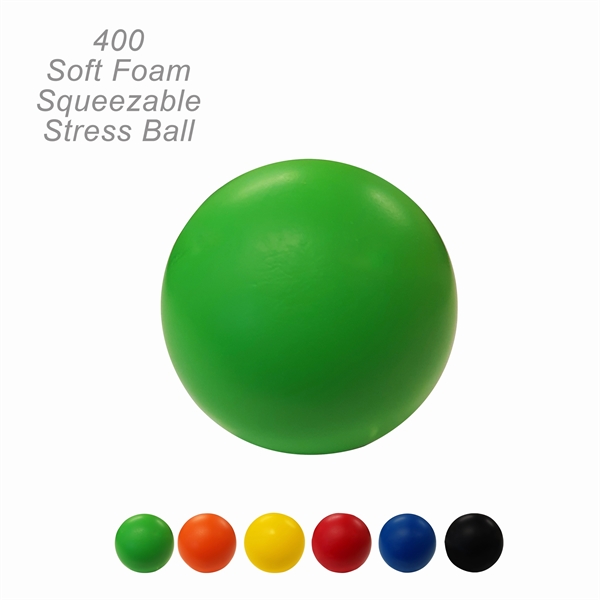 Squeezable Stress Ball & Grip Strengthener 2 3/4" - Ready Inventory... from ASI 45100 Chulani Promotional Products, Inc / Competitive Edge Innovations/Chulani