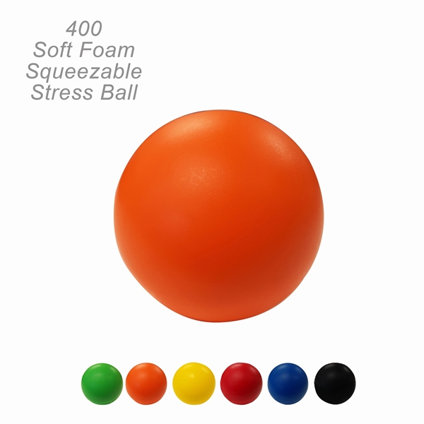 Squeezable Stress Ball & Grip Strengthener 2 3/4" - Ready Inventory... from ASI 45100 Chulani Promotional Products, Inc / Competitive Edge Innovations/Chulani