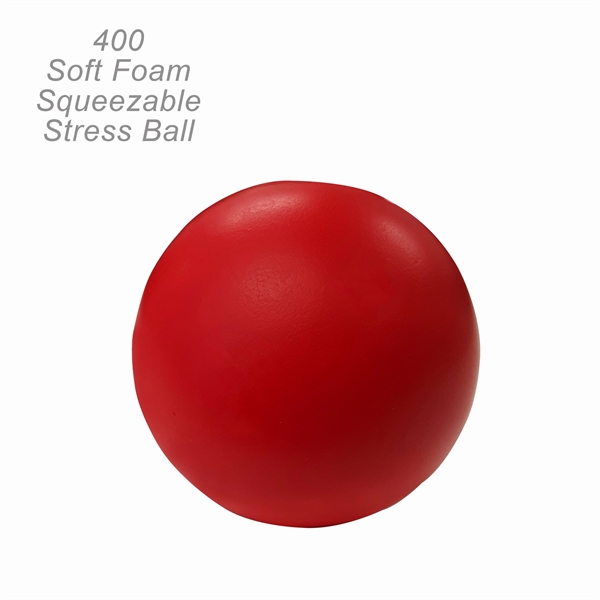 Squeezable Stress Ball & Grip Strengthener 2 3/4" - Ready Inventory... from ASI 45100 Chulani Promotional Products, Inc / Competitive Edge Innovations/Chulani
