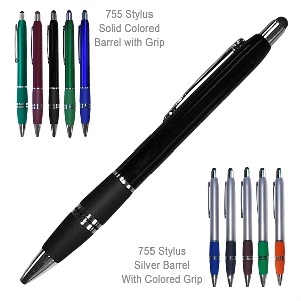 Elegant Stylus Tip Ballpoint Pen - Ready Inventory in New Jersey... from ASI 45100 Chulani Promotional Products, Inc / Competitive Edge Innovations/Chulani