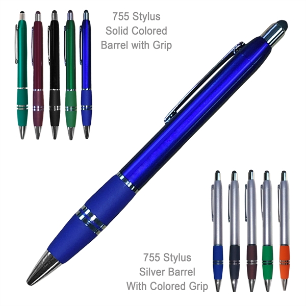 Elegant Stylus Tip Ballpoint Pen - Ready Inventory in New Jersey... from ASI 45100 Chulani Promotional Products, Inc / Competitive Edge Innovations/Chulani