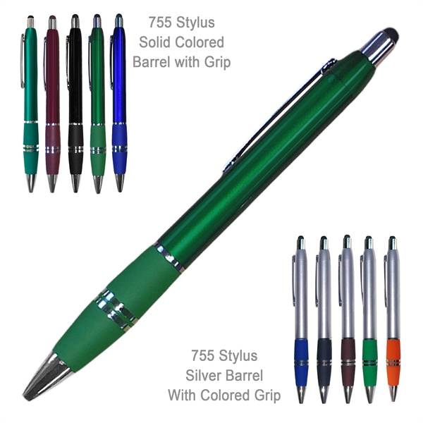 Elegant Stylus Tip Ballpoint Pen - Ready Inventory in New Jersey... from ASI 45100 Chulani Promotional Products, Inc / Competitive Edge Innovations/Chulani