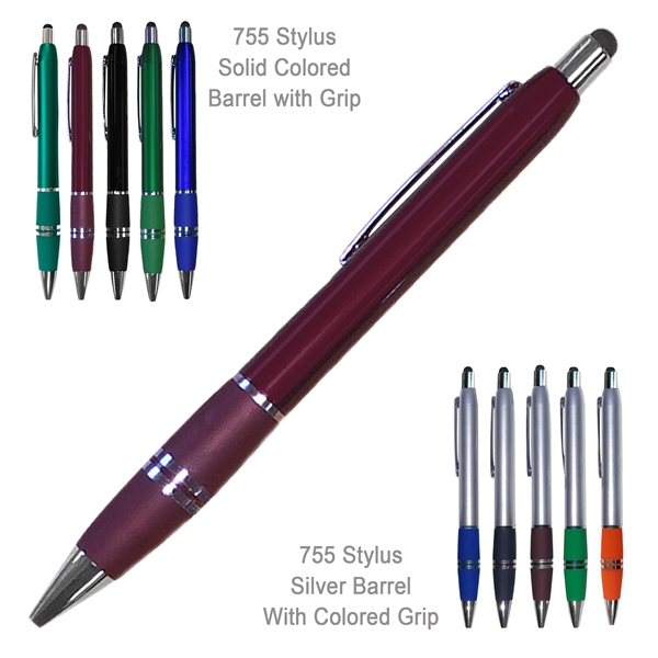 Elegant Stylus Tip Ballpoint Pen - Ready Inventory in New Jersey... from ASI 45100 Chulani Promotional Products, Inc / Competitive Edge Innovations/Chulani
