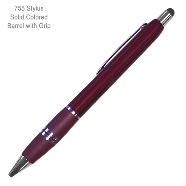 Elegant Stylus Tip Ballpoint Pen - Ready Inventory in New Jersey... from ASI 45100 Chulani Promotional Products, Inc / Competitive Edge Innovations/Chulani