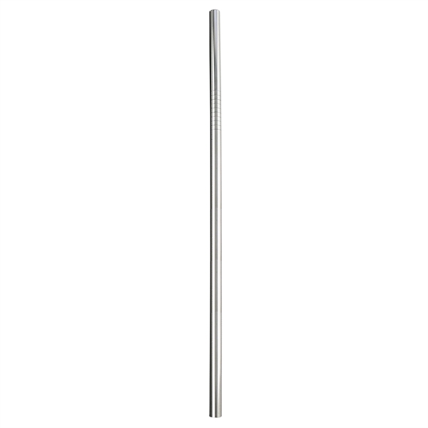 8 1/2" x 1/4"  straight stainless steel drinking straw.... from ASI 55450 Franmara Inc