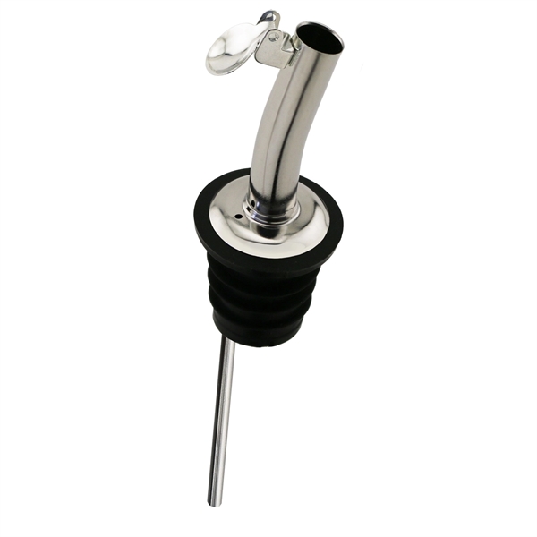 Stainless steel jet bar pourer with self closing lid and slight... from ASI 55450 Franmara Inc