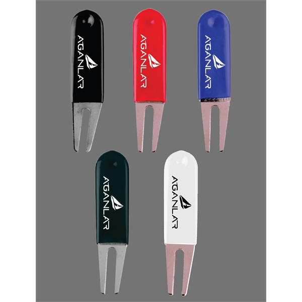 1.75" Rubber Grip Golf Divot Tool with Direct Full Color Printed... from ASI 56420 Genesis