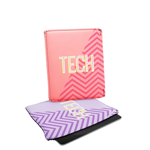 High quality neoprene iPad sleeve.  Features a four-color process sublimation... from ASI 74710 Numo / NUMO