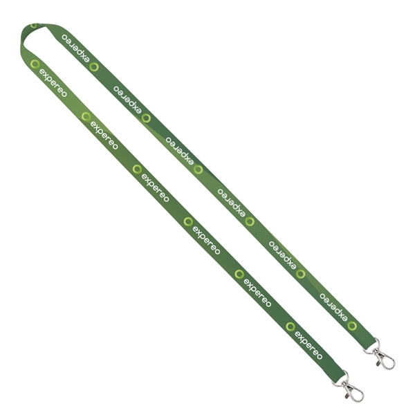 1/2" lanyard made of polyester with two ends featuring sewn metal... from ASI 88060 Snugz/USA Inc / SnugZ USA®