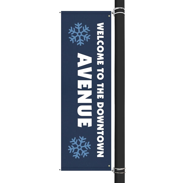 96" X 30" 2 Imprint Color Custom Sunbrella Avenue Banner... from ASI 80228 Quinn