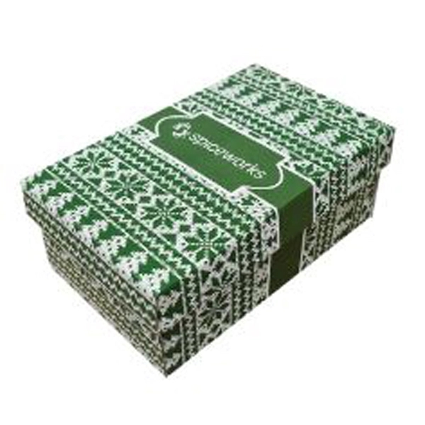 10" x 6" x 4" E-flute corrugate Two Piece Box with... from ASI 44830 The Chest