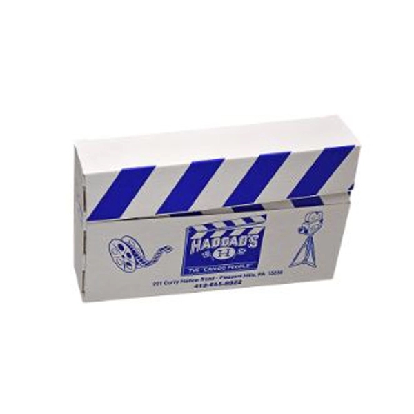 12" x 6.75" x 2.5" E-flute corrugate movie box with custom... from ASI 44830 The Chest